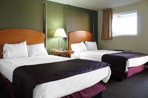 Desk, iron/ironing board, free WiFi, alarm clocks