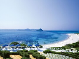 Playa privada, pesca