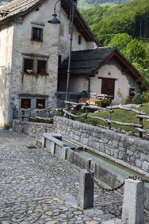 Vue depuis l’hébergement