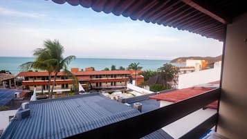 LUXO VISTA MAR | Frigobar, cofres nos quartos, Wi-Fi de cortesia, roupa de cama