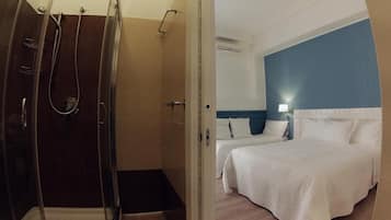 Roupas de cama premium, frigobar, cofres nos quartos, escrivaninha