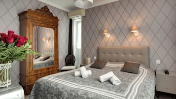 Caja de seguridad en la habitación y decoración personalizada