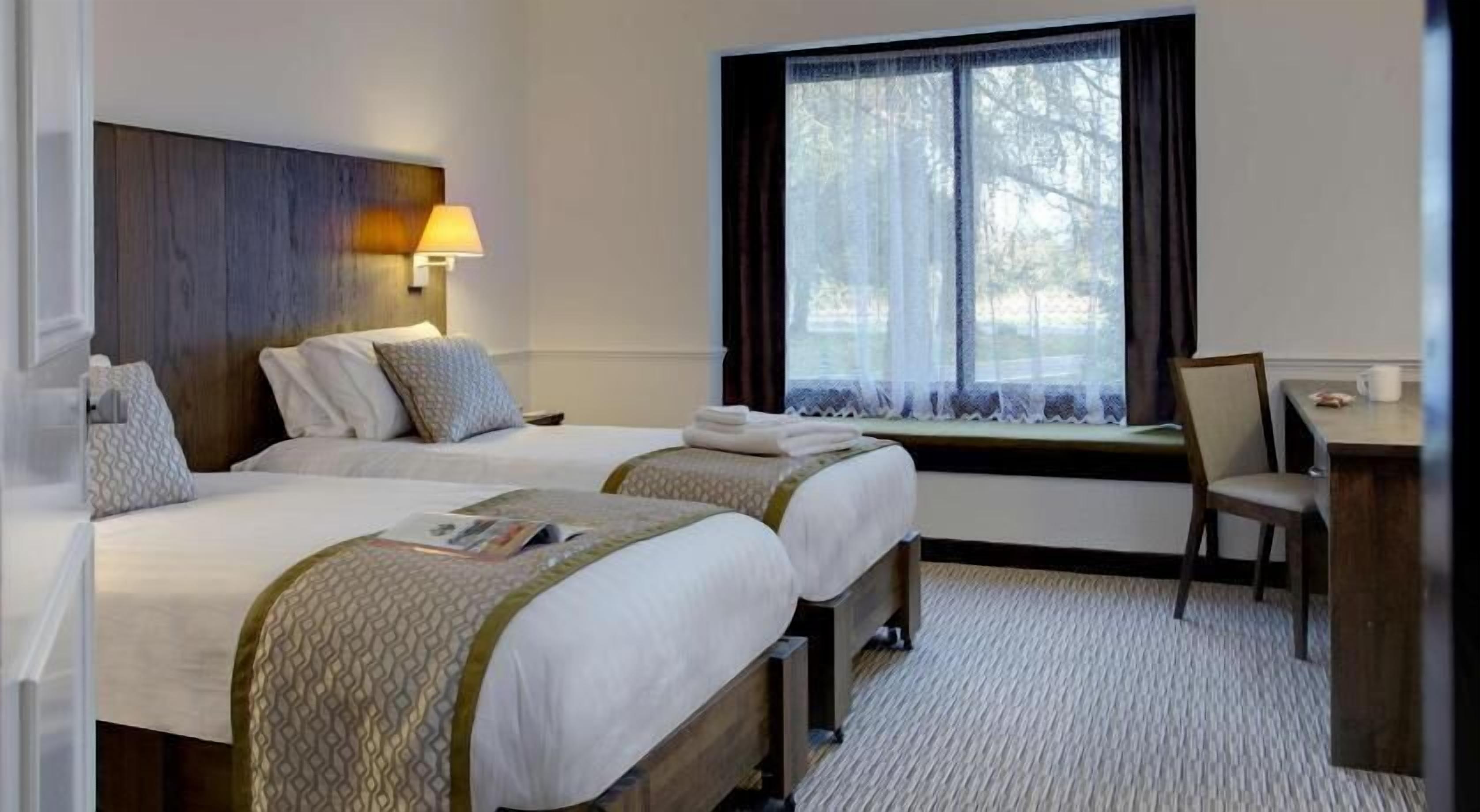 Select Comfort beds, desk, iron/ironing board, free WiFi
