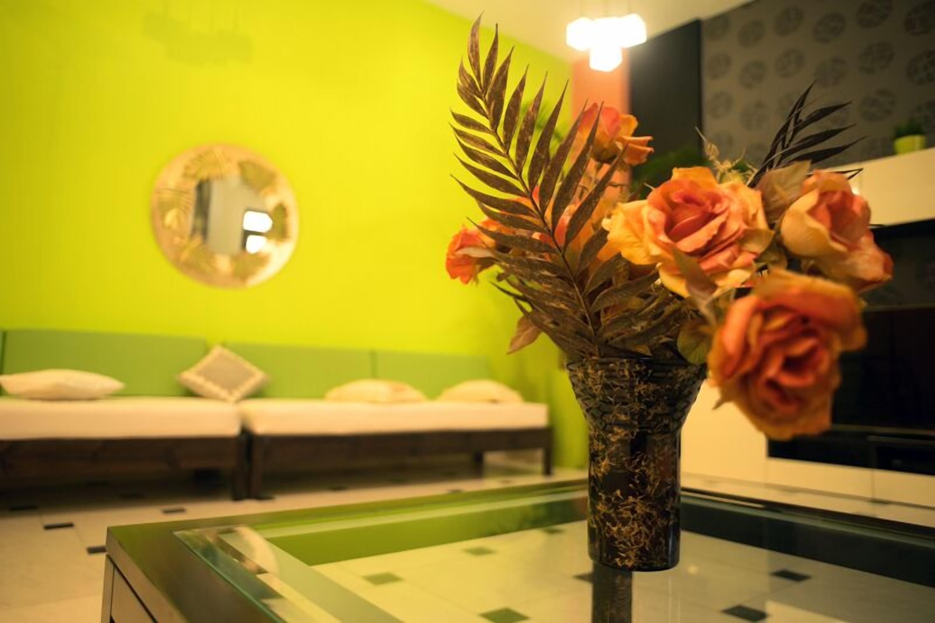 deluxe apartment, 2 bedrooms | living area | printers