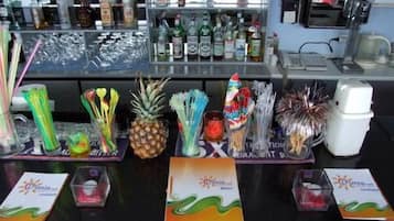 Poolside bar
