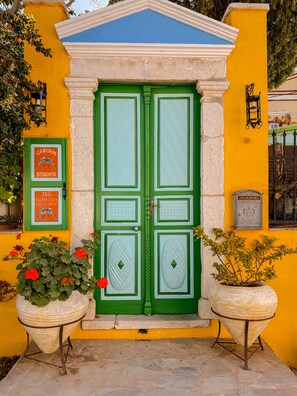 Façade de l’hébergement