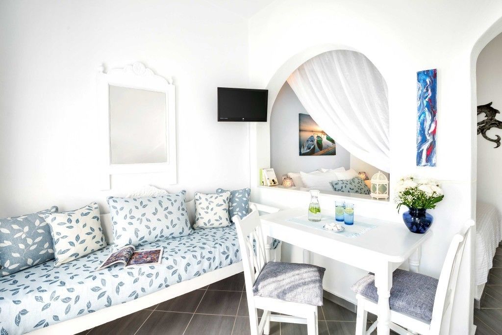 Apartment with Outdoor Jetted Tube Caldera View | 起居区 | 液晶电视