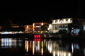Front of property – evening/night