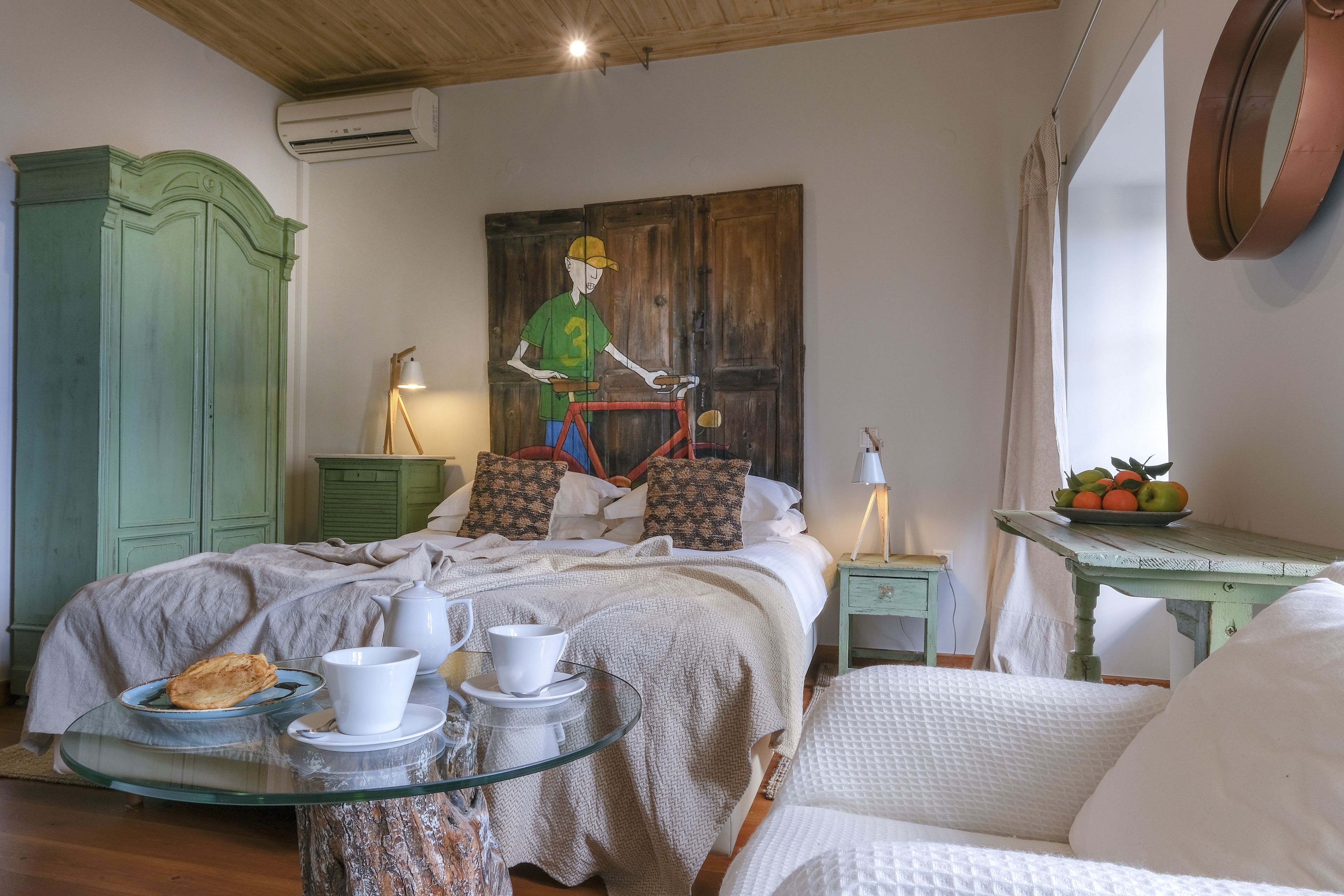 superior double room (adiandi building) | 1 bedroom, in-room safe, free wifi, bed sheets