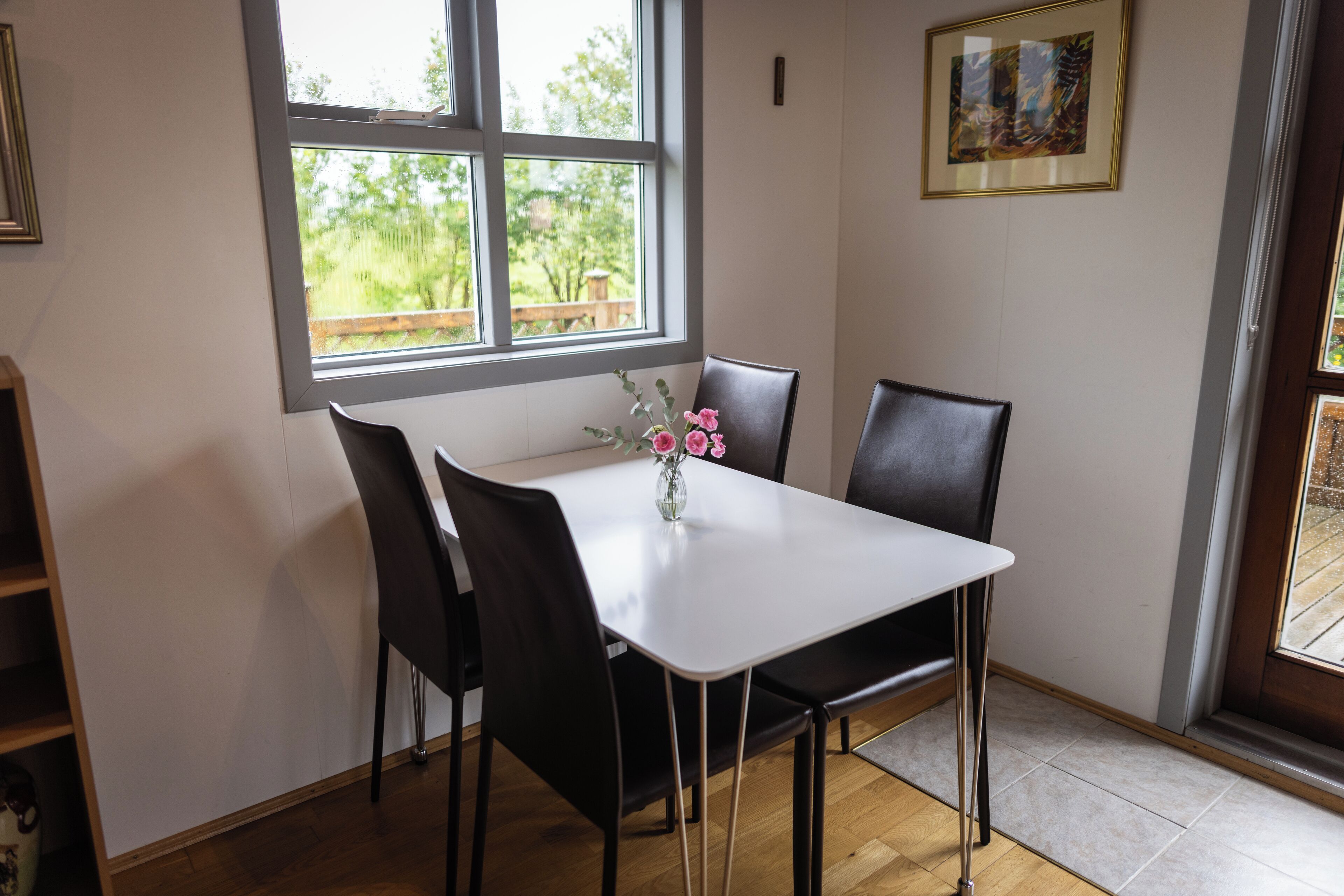 Spiseområde på rommet