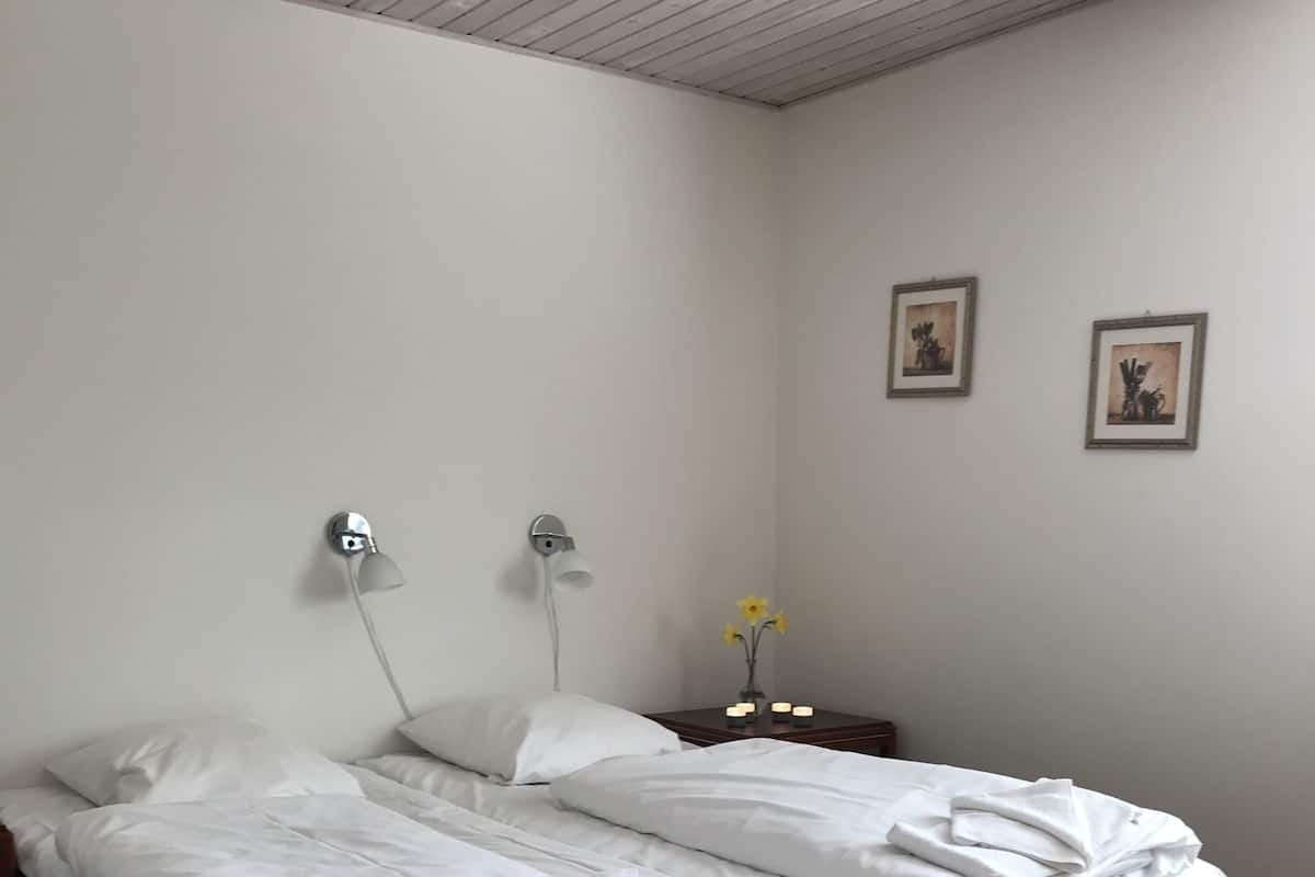 Studio Suite | Pillowtop beds, desk, soundproofing, iron/ironing board