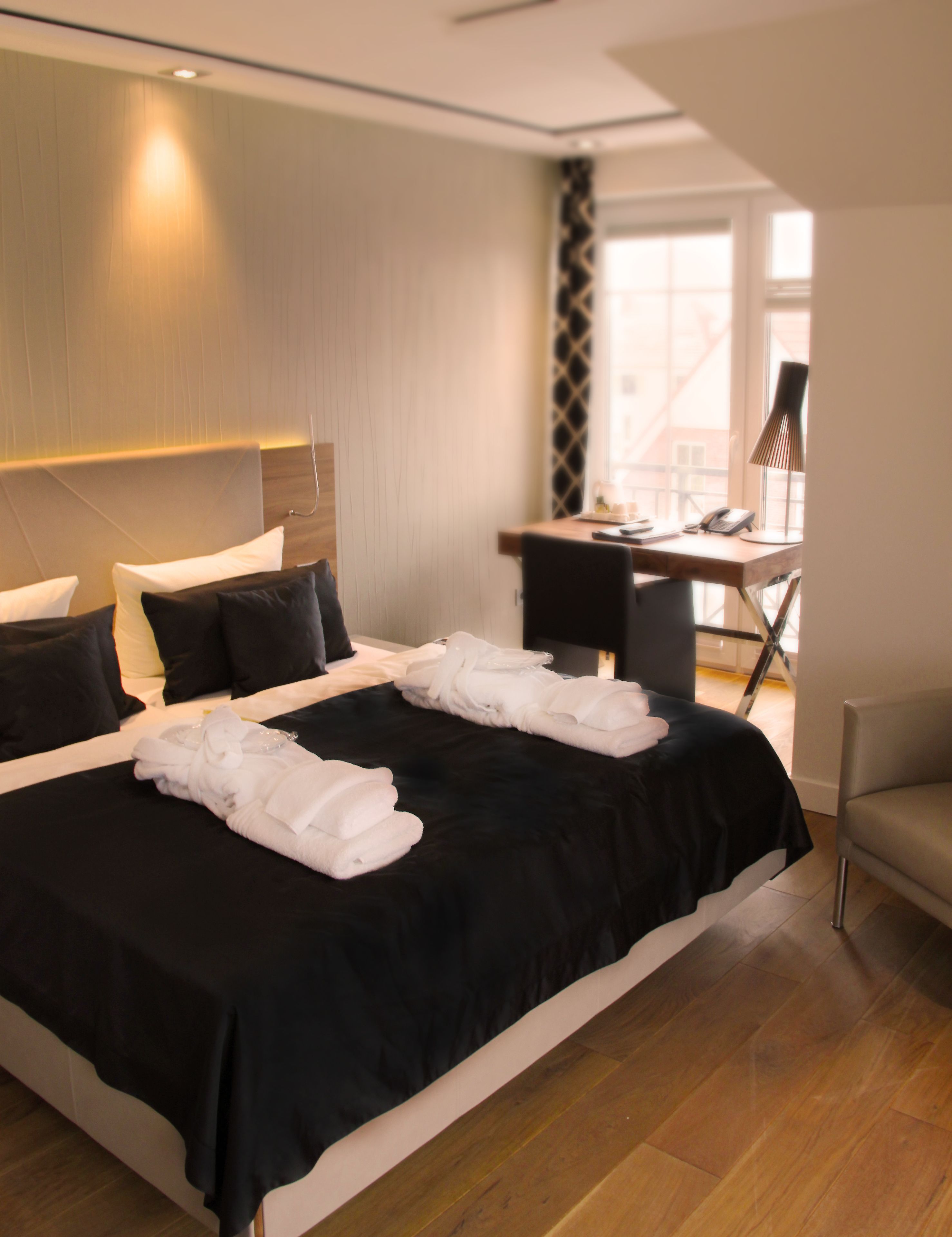 Värdeförvaringsskåp på rummet, ljudisolering och gratis wi-fi