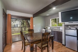 Cottage, 1 Bedroom, Balcony (Pool Access) | Private kitchen