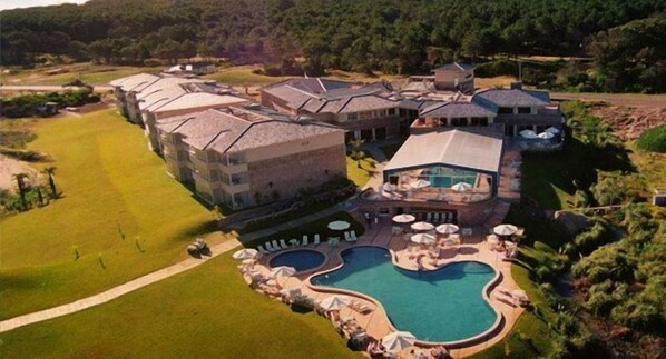Aerial view - Club Hotel Las Dunas Spa de Mar (Punta del Este)