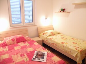 Appartement Premium, 2 chambres, terrasse, côté jardin