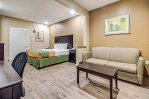 Room, 1 King Bed, Accessible, Non Smoking | Individually decorated, individually furnished, desk, blackout curtains - Americas Best Value Inn & Suites Tomball (Tomball)