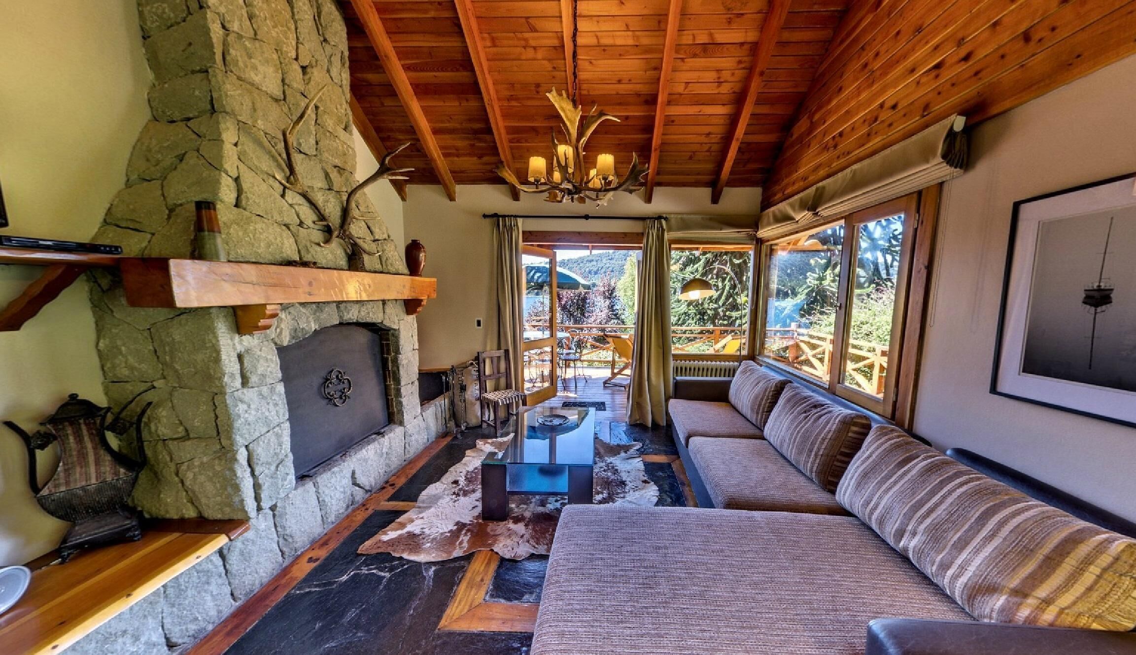 Living area | 32-inch LED TV with cable channels, TV, fireplace