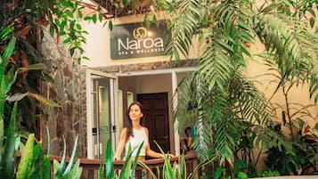 Salas de tratamiento para parejas, un sauna, tratamientos corporales