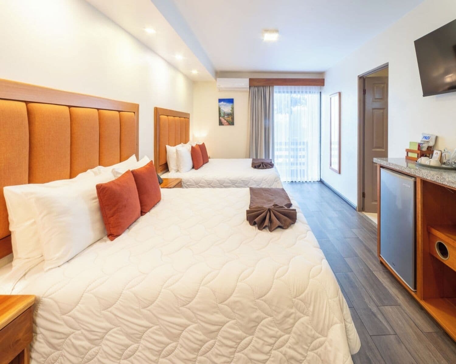 queztal 2 beds | view from room