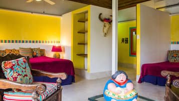 บังกะโล, 1 ห้องนอน | เครื่องนอนระดับพรีเมียม, ตู้นิรภัยในห้องพัก