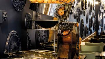 Daily buffet breakfast (EUR 15 per person)