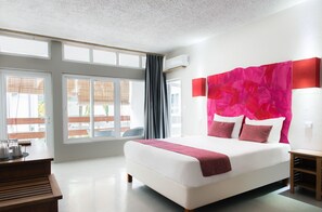 슈피리어룸, 테라스 | 이집트산 면 시트, 고급 침구, 셀렉트 컴포트 침대, 미니바