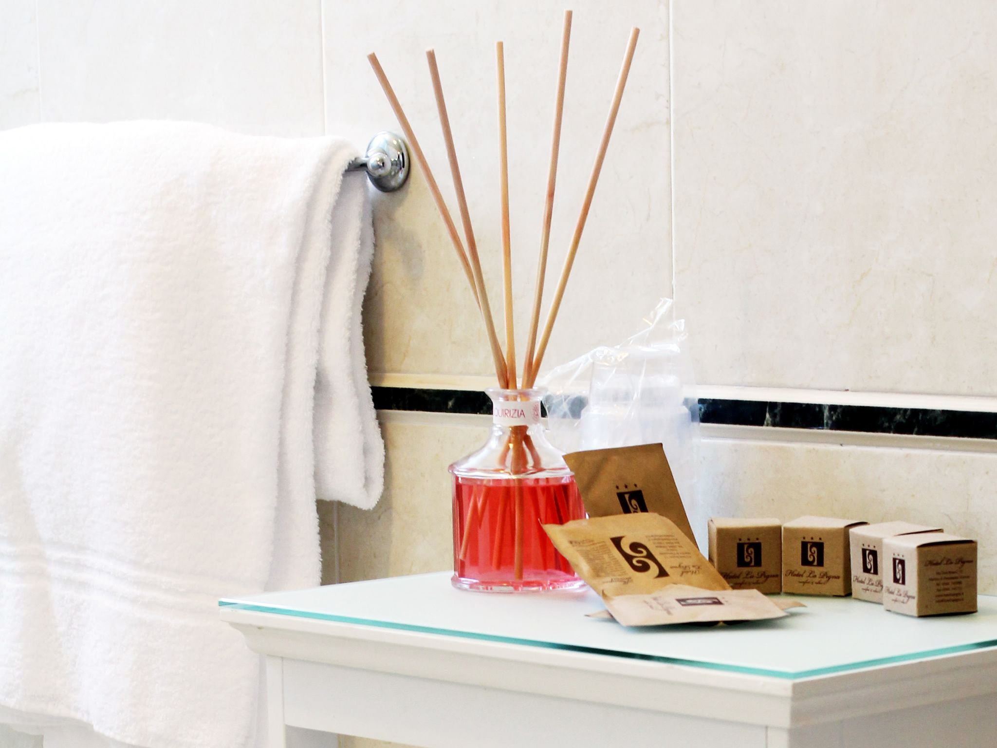 double room | bathroom | shower, hair dryer, slippers, bidet