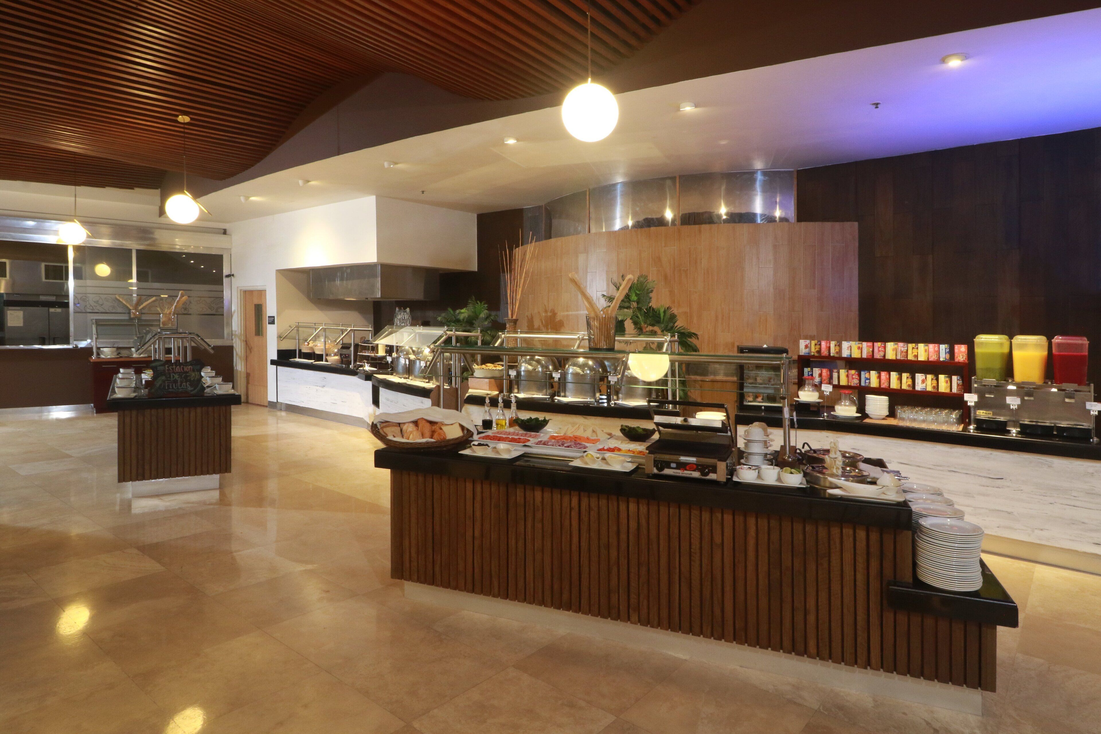 daily buffet breakfast (mxn 320 per person)
