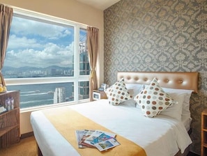 Superior-Zimmer, 1 Queen-Bett, Stadtblick