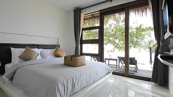 1 bedroom, premium bedding, down duvets, memory-foam beds