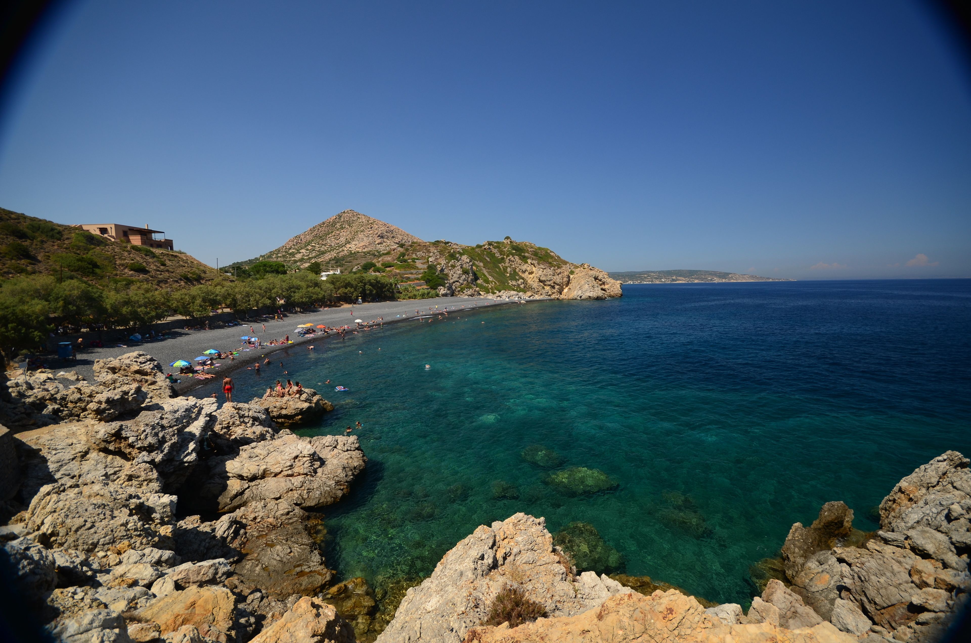 black sand, scuba diving