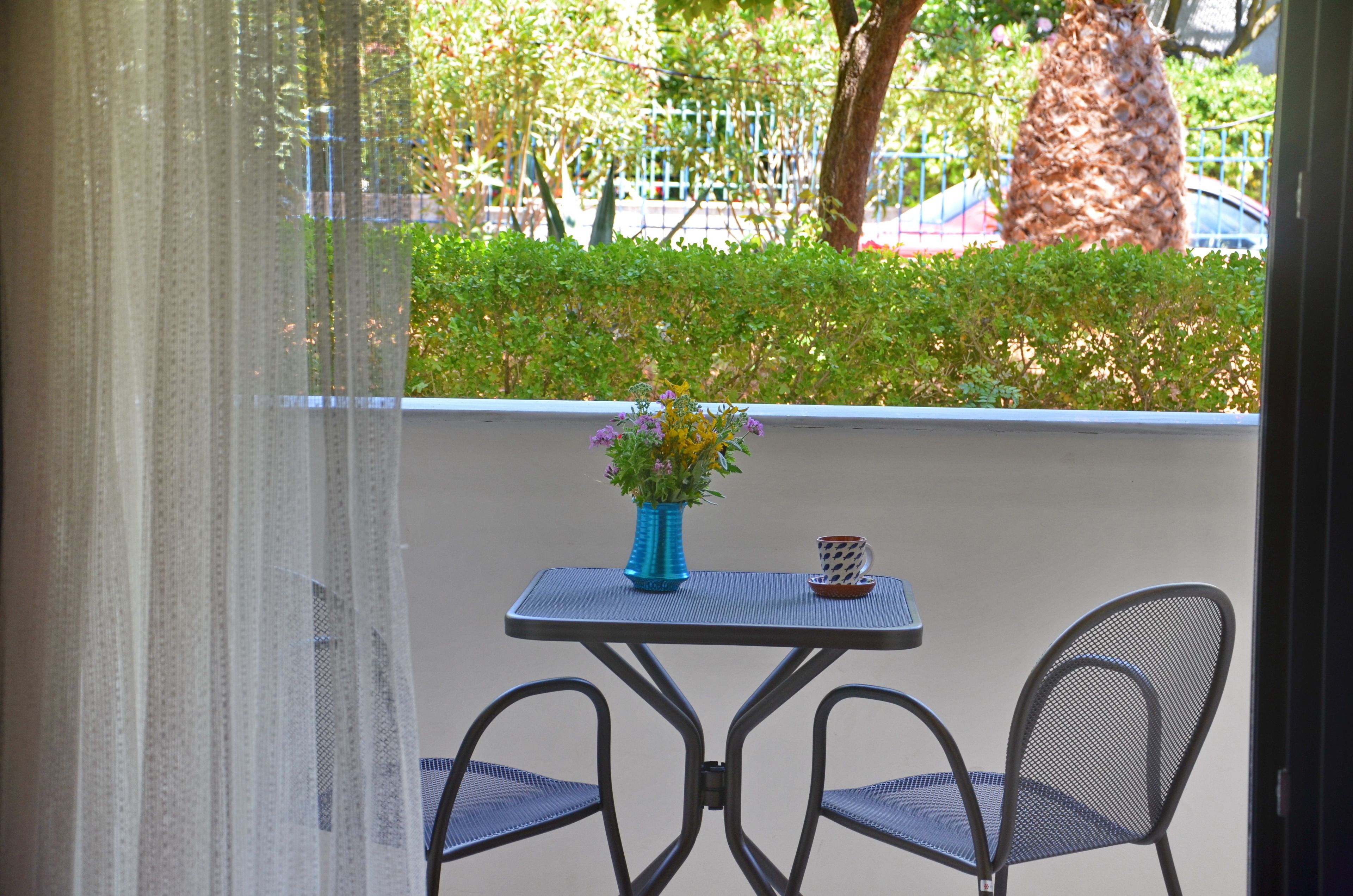 economy studio (semi basement ) | garden view