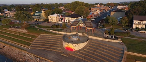 Voorkant van accommodatie