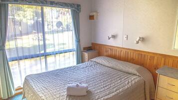Deluxe Villa, 2 Bedrooms | 1 bedroom, blackout drapes, iron/ironing board, free WiFi