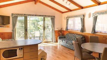 Deluxe Villa, 2 Bedrooms | Living area