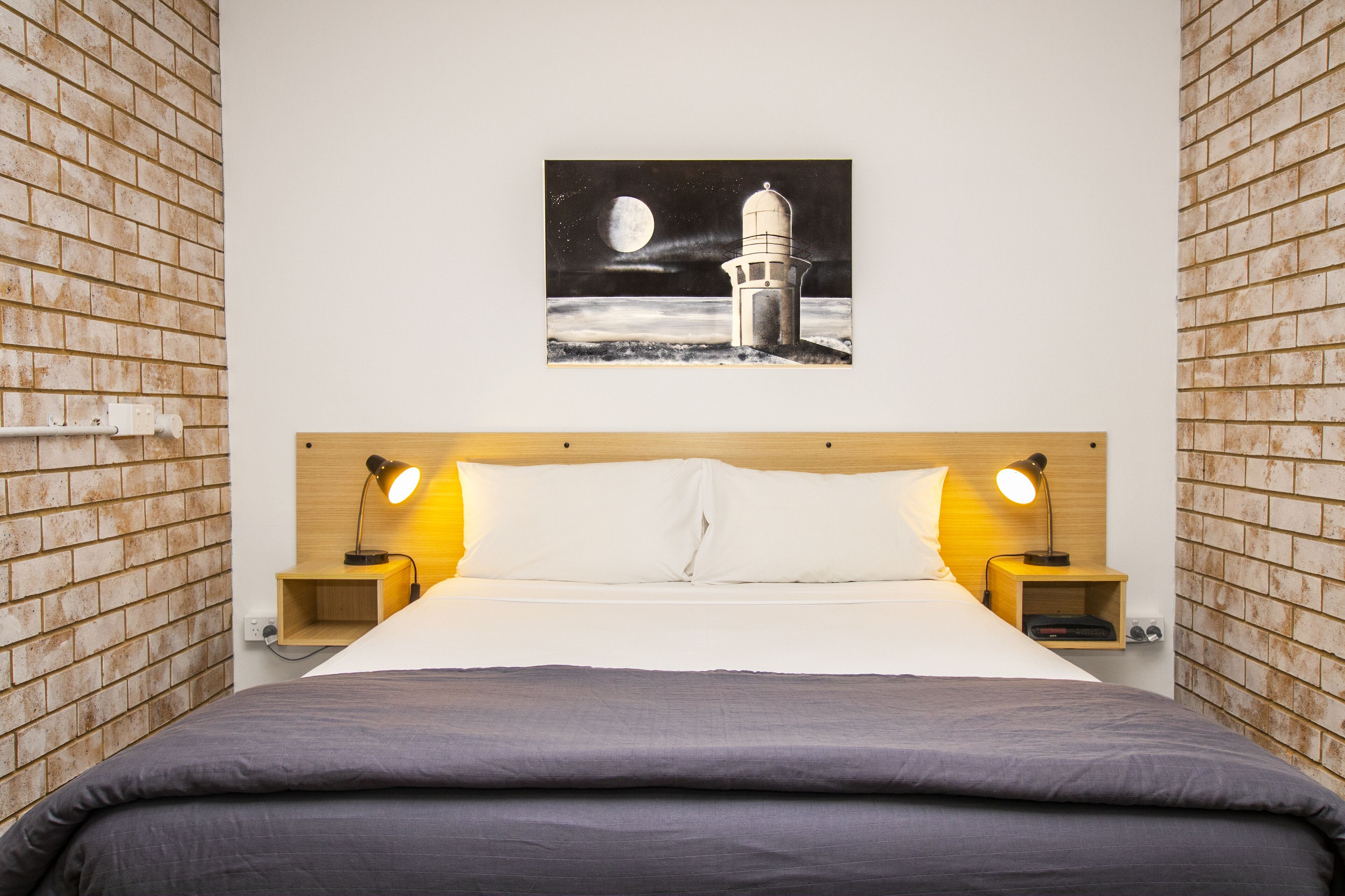 Blackout drapes, iron/ironing board, free WiFi, bed sheets