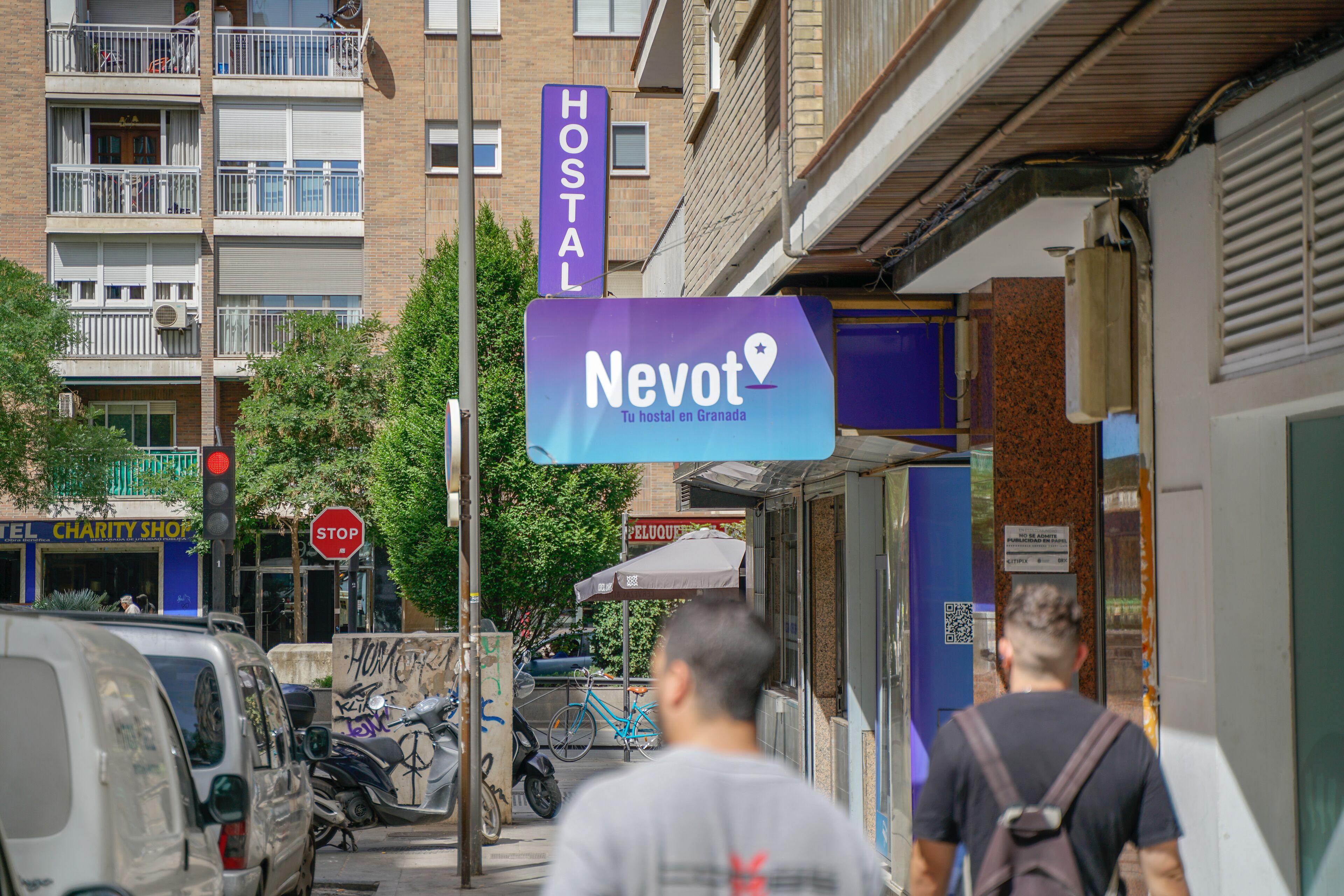 Fachada del alojamiento