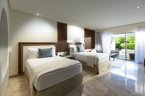 Family Concierge Junior Suite Nature View | Premium bedding, down comforters, minibar, in-room safe