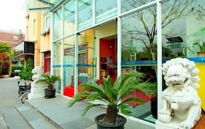 Entrada de la propiedad
