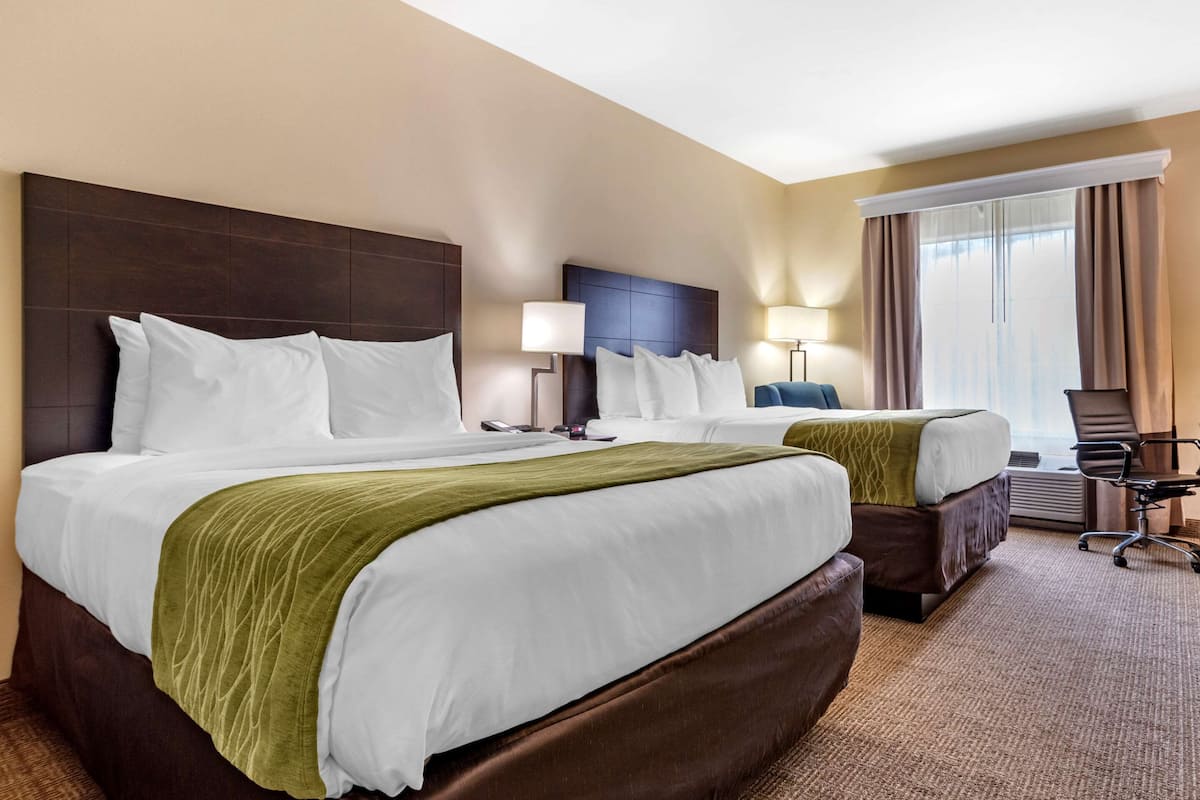 In-room safe, desk, blackout curtains, iron/ironing board