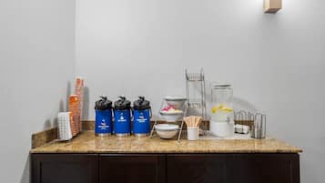 Free daily on-the-go breakfast