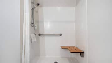 Room, 2 Queen Beds, Accessible, Non Smoking (Efficiency) | In-room safe, desk, blackout drapes, iron/ironing board