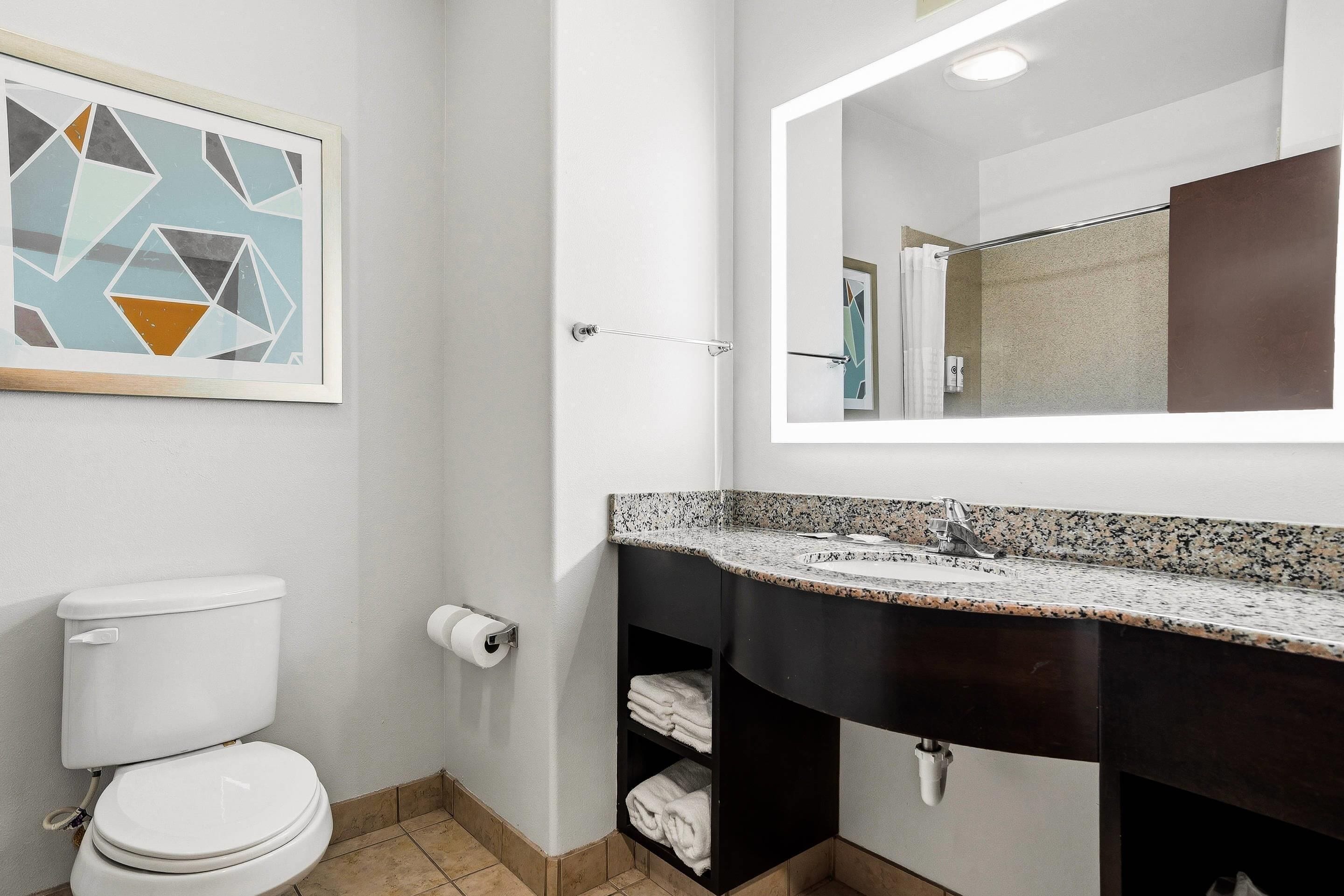 Standard Room, 2 Queen Beds, Non Smoking | In-room safe, desk, blackout drapes, iron/ironing board