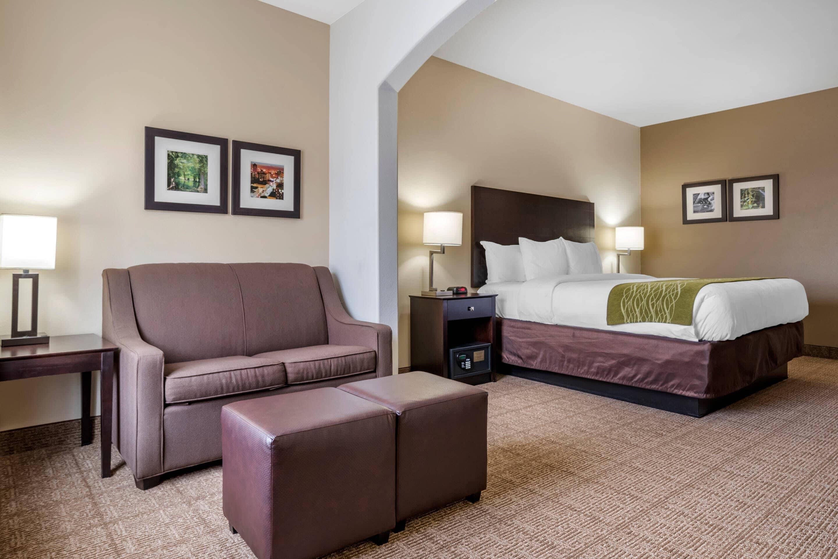 In-room safe, desk, blackout drapes, iron/ironing board