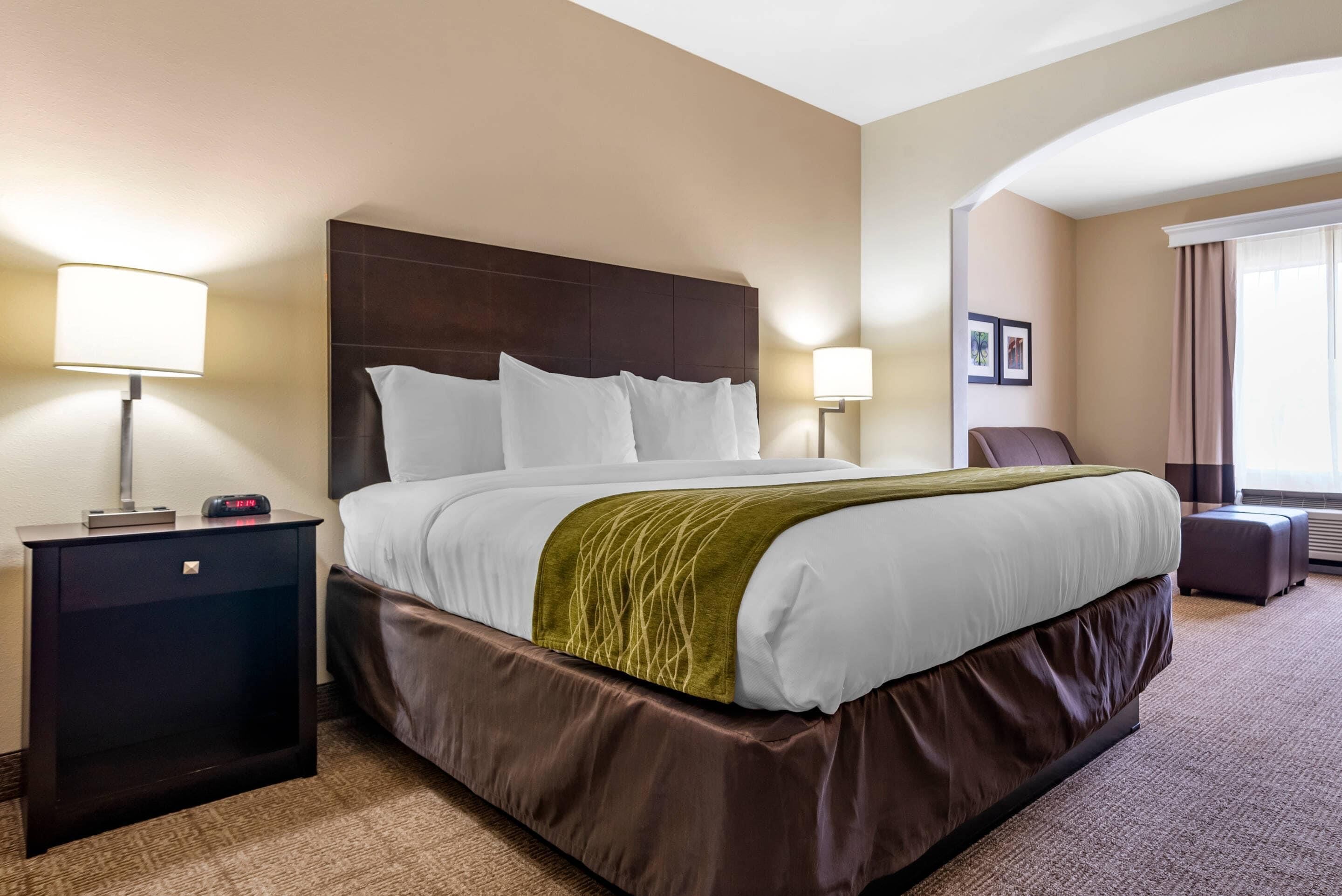 In-room safe, desk, blackout drapes, iron/ironing board