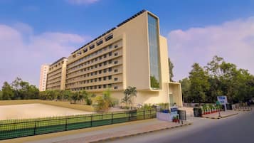 Majoituspaikan julkisivu