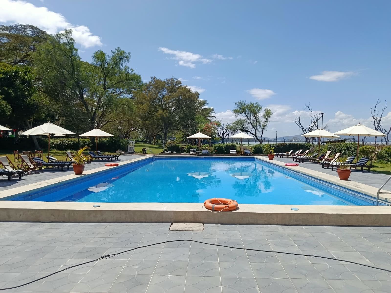 Outdoor pool