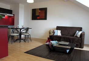 Studio | Private kitchen | Coffee/tea maker, electric kettle