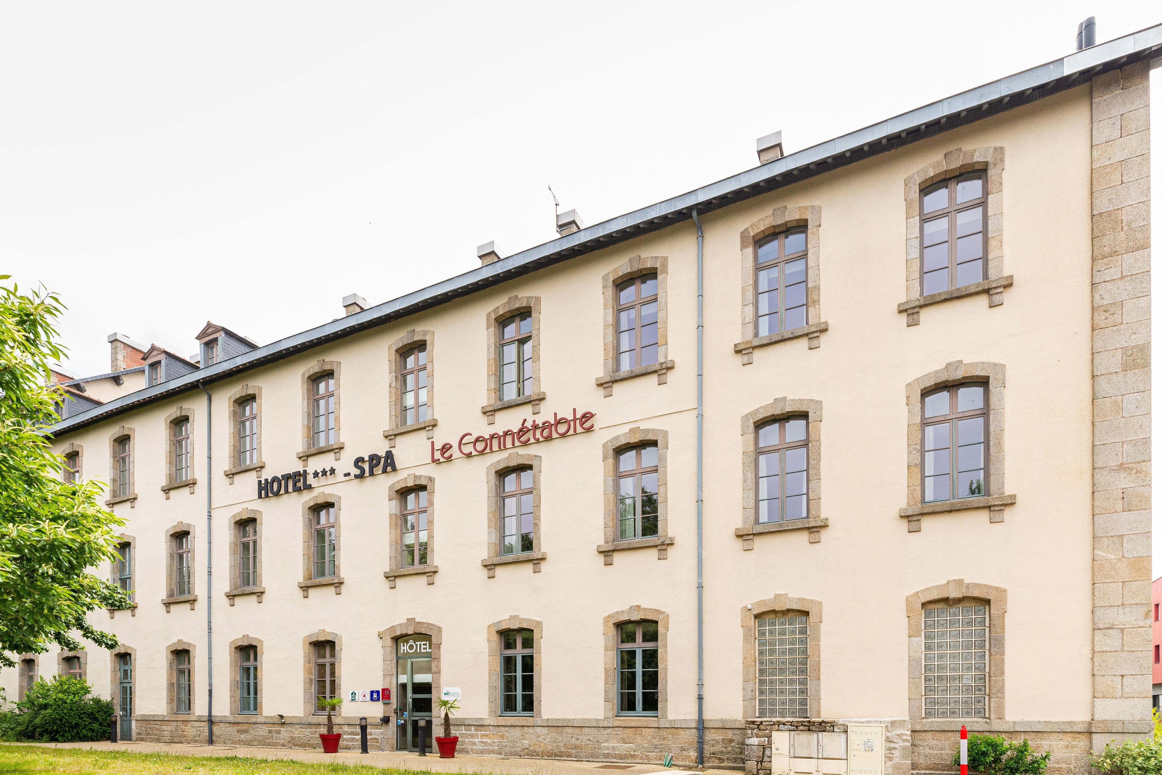 Façade de l’hébergement