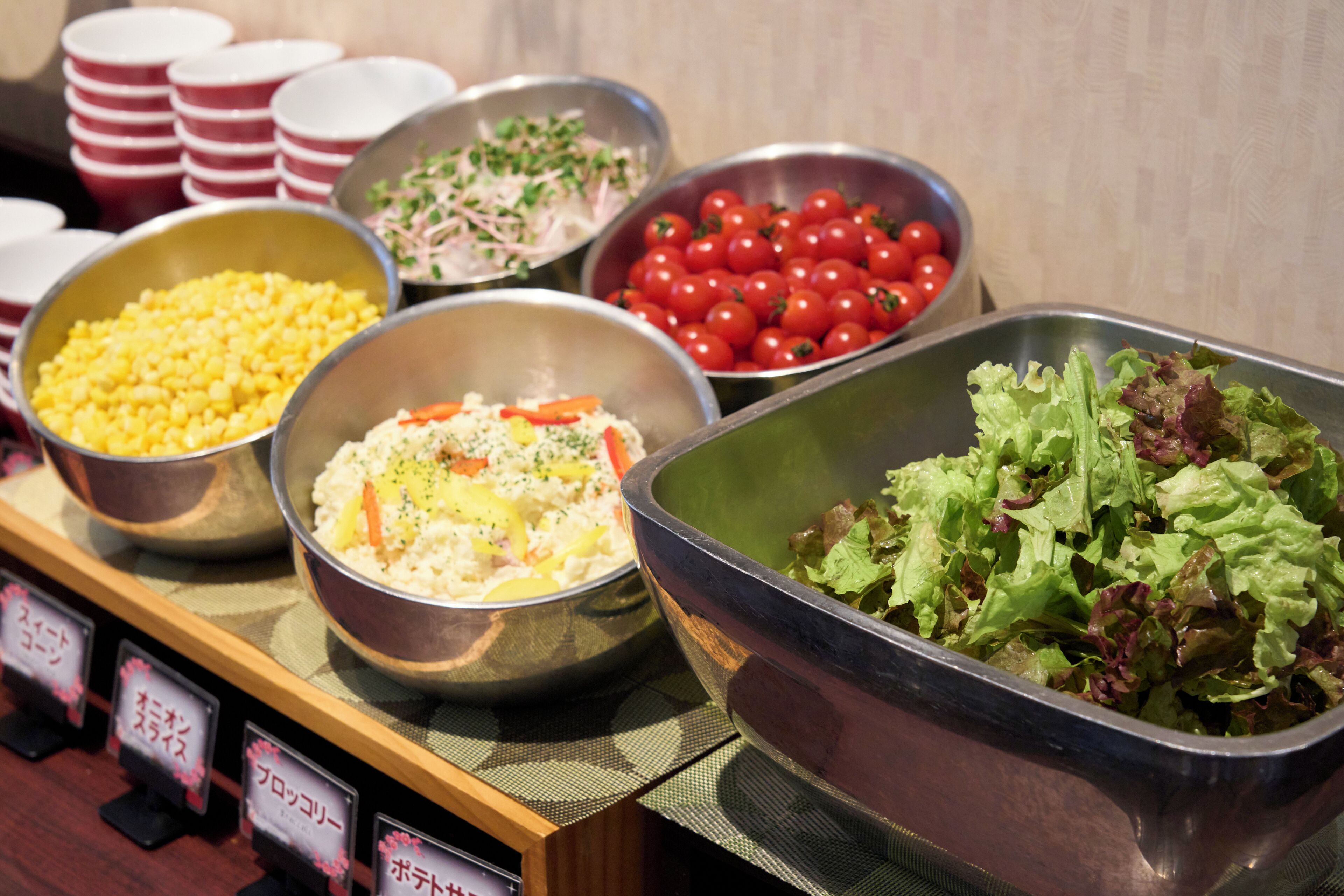 Daily buffet breakfast for a fee